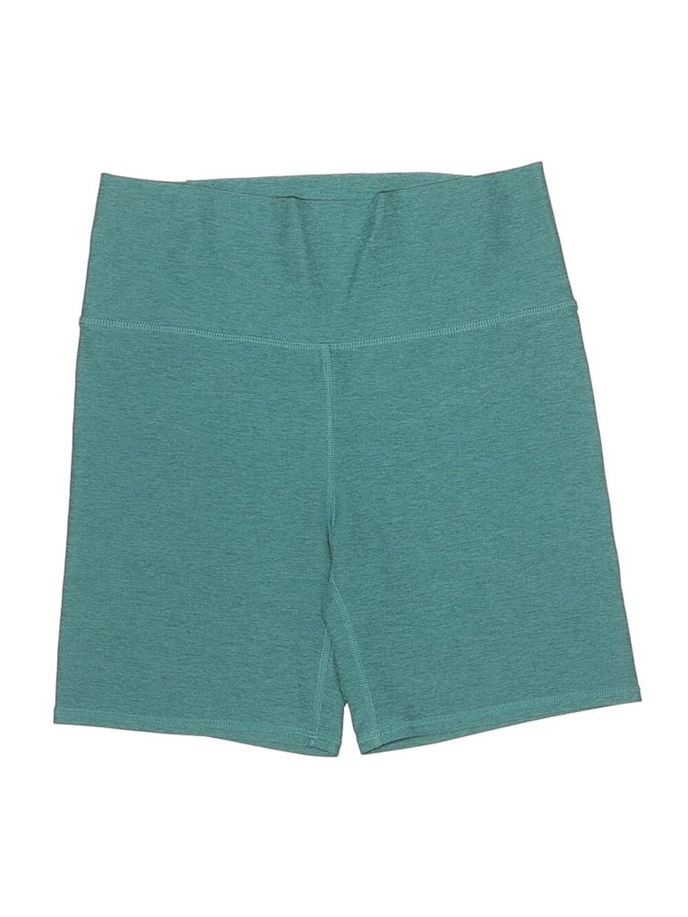 Vuori Clean Elevation Shorty 6” Luna Heather Vibrant Blue Green Medium